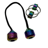 Skill Trick Set - Metal Oil Slick Begleri & Luxe Loop Fidget Set