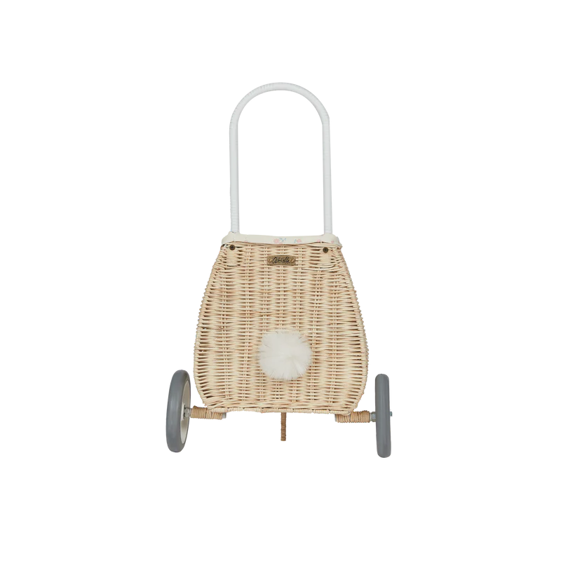 Rattan Bunny Luggy with Lining – Pansy