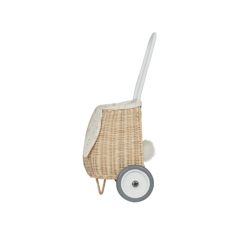 Rattan Bunny Luggy with Lining – Pansy