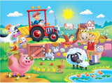 On the Farm First Floor Puzzle - 16pce