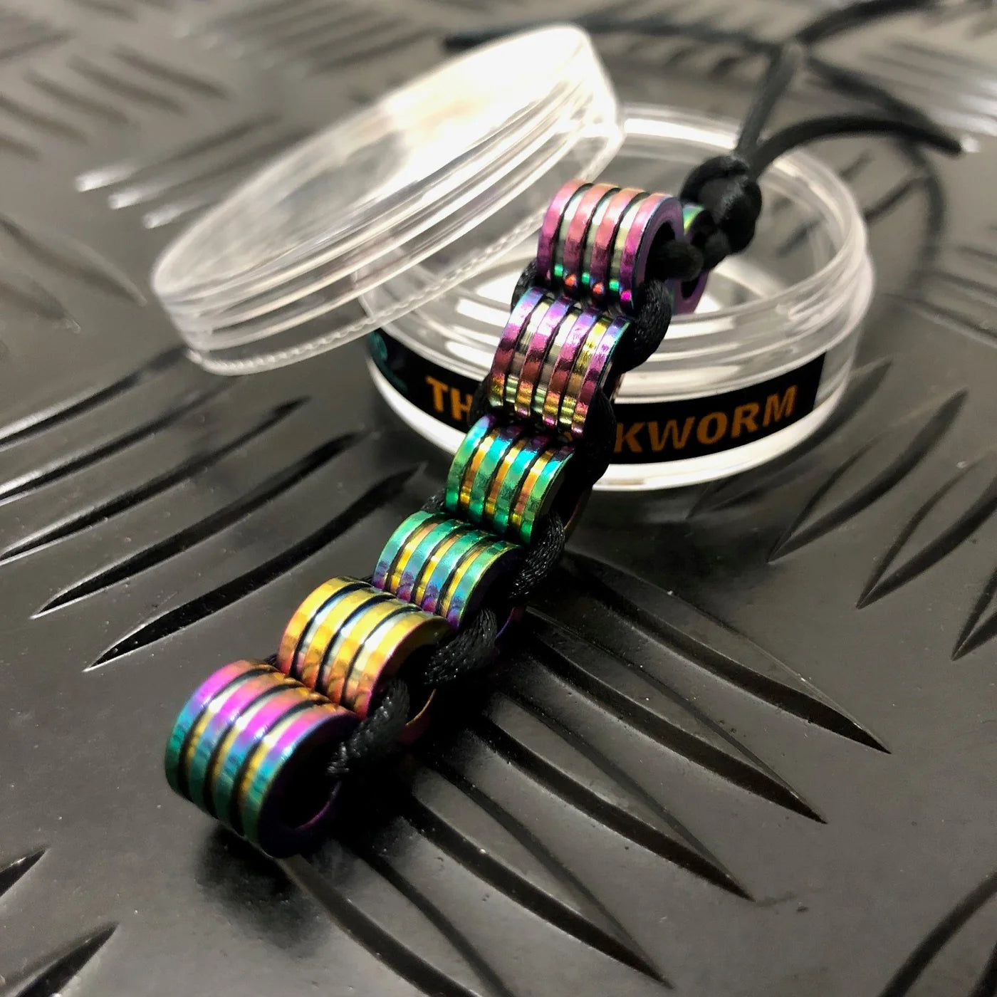 Sikworm Fidget for Hand - Oil Slick