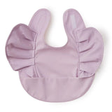 Lilac Frill Snuggle Bib