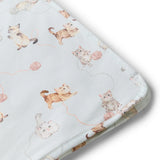 Kittens Organic Hooded Baby Towel