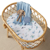Ocean Bassinet Sheet / Change Pad Cover
