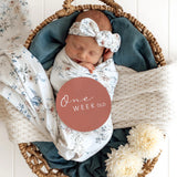 Sweet Swallows & Rosa Reversible Milestone Cards