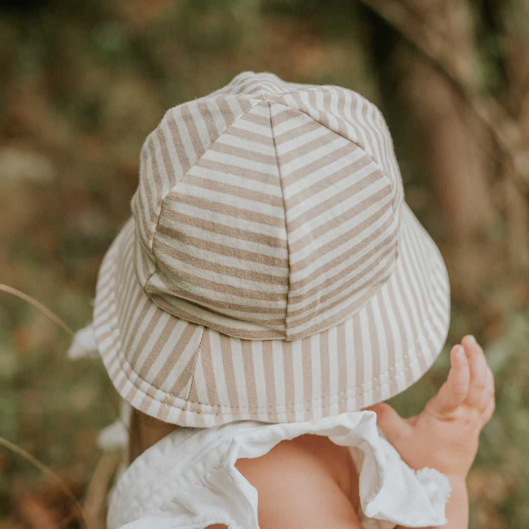 Toddler Bucket Hat - Natural Stripe