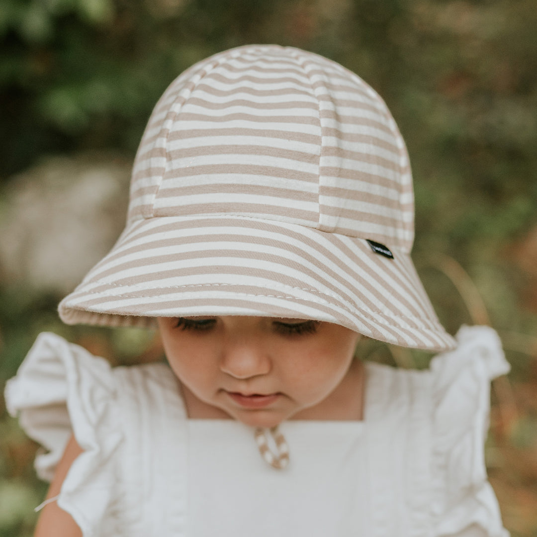 Toddler Bucket Hat - Natural Stripe