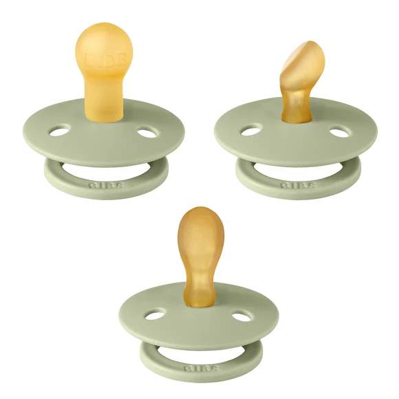 BIBS Dummies Try-it Colour 3pk - Sage