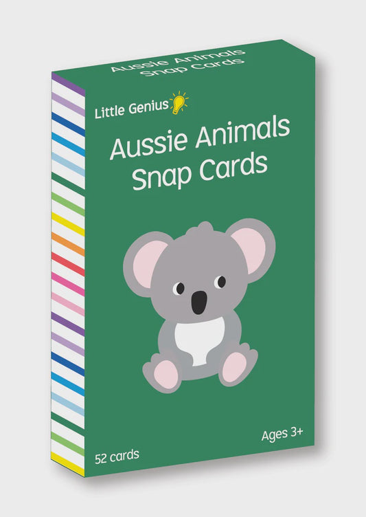 Little Genius Aussie Animals Snap Cards