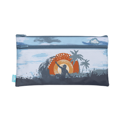 Twin Zip Pencil Case - Island Vibes