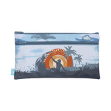 Twin Zip Pencil Case - Island Vibes