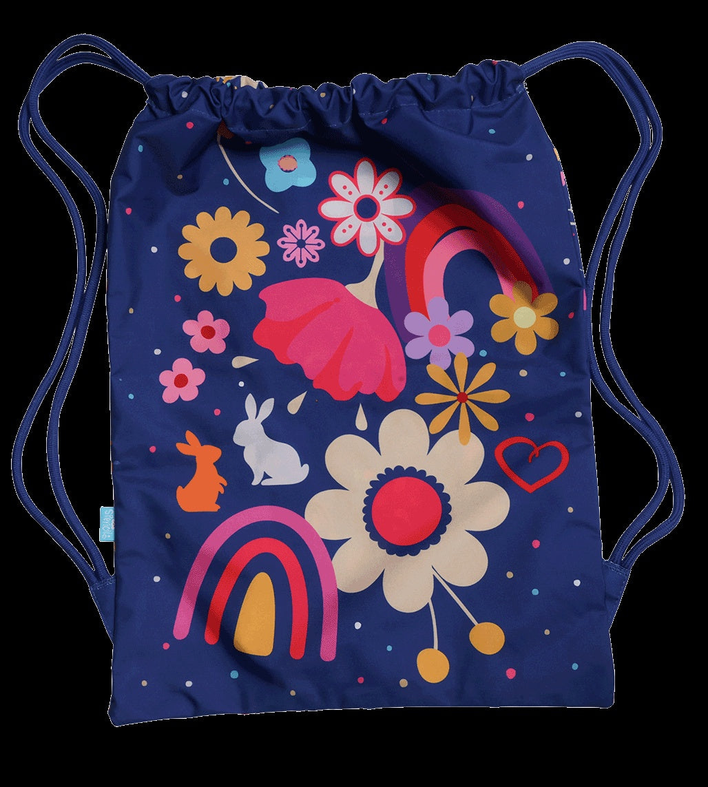 Drawstring Bag - Flower Power