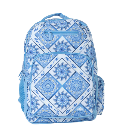 Big Kids Backpack - Boho Blue