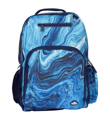 Big Kids Backpack - Ocean Marble