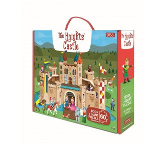 Sassi Book and Giant Puzzle - THE KNIGHT'S CASTLE