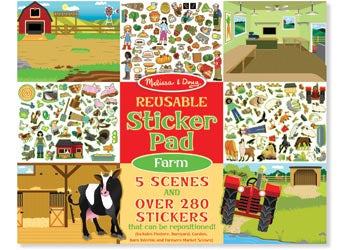 Reusable Sticker Pad – Farm.