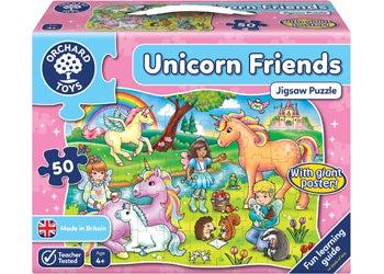 Unicorn and Friends Jigsaw 50pce