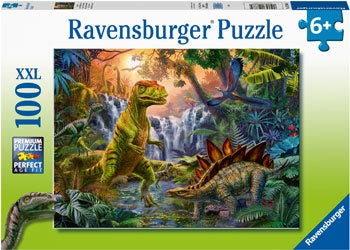 Dinosaur Oasis Puzzle - 100 piece