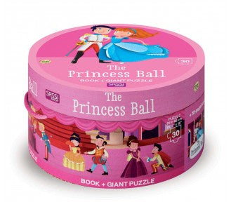 Sassi Book and Giant Puzzle - THE PRINCESS BALL