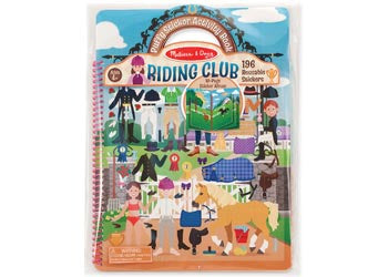 Puffy Sticker Play Set Deluxe - Riding Club
