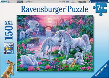 Unicorns at Sunset Puzzle - 150 pieces