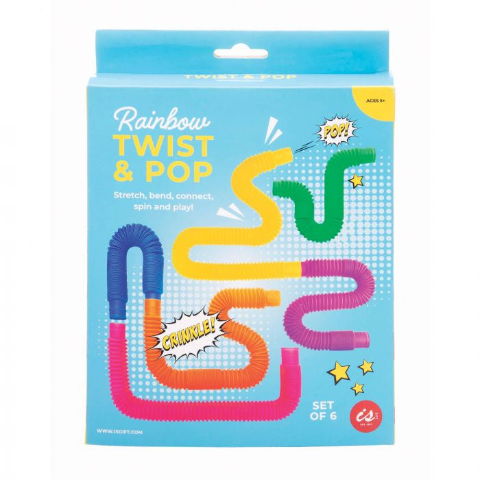 Rainbow Twist and Pop Tubes