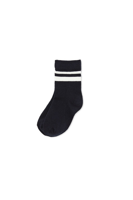 Stripe Socks - Navy