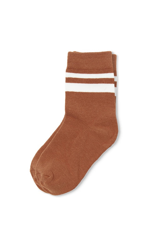 Stripe Socks - Gingerbread