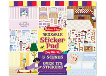 Reusable Sticker Pad - Play House.