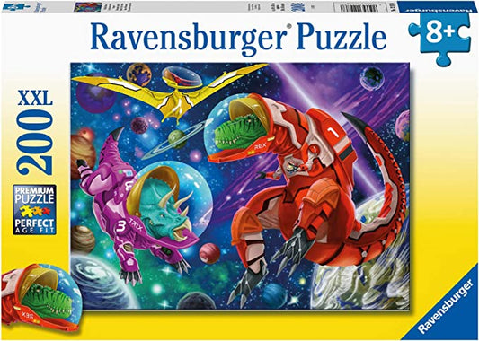 Space Dinosaurs Puzzle - 200 piece
