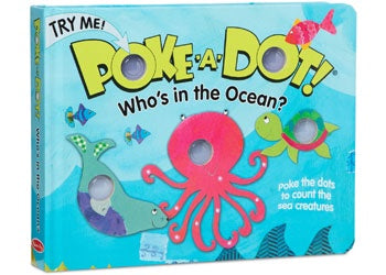 Poke-A-Dot - Who's in the Ocean Book.