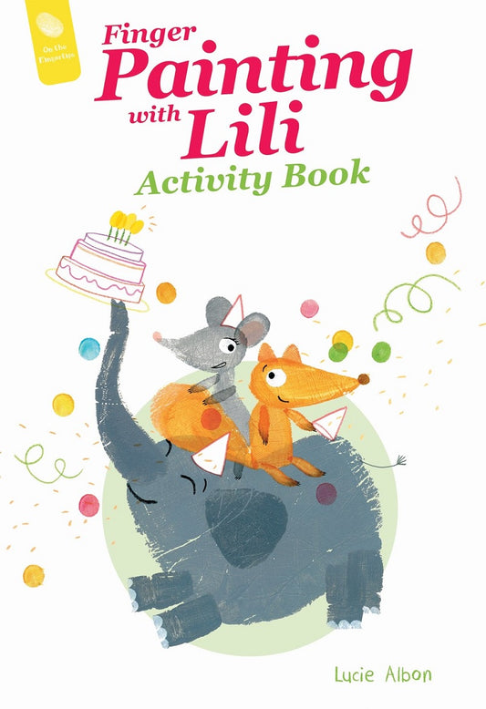 Finger painting with Lili Activity Book