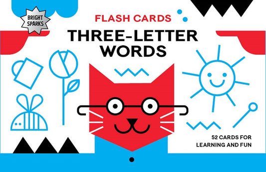 Bright Sparks Flash Cards: Three-Letter Words