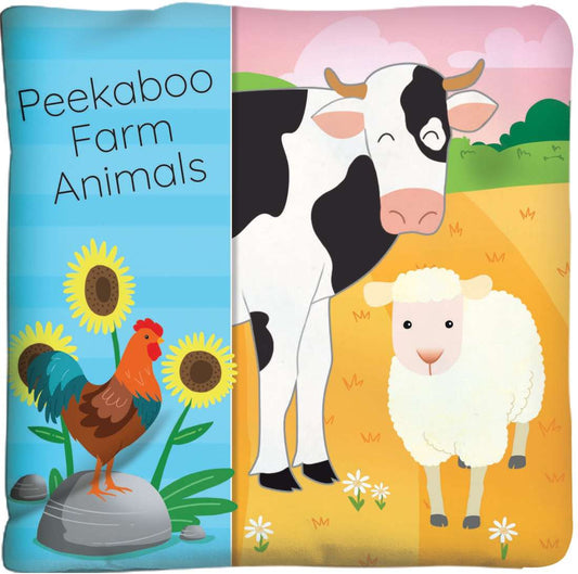 Peekaboo Farm Animals: Cloth Book with a Crinkly Cover