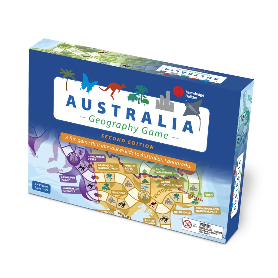 Australia Geography Game – Second Edition