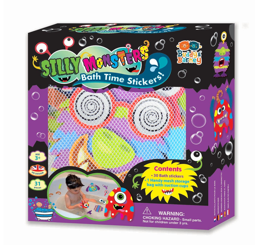 Bath Stickers - Silly Monsters