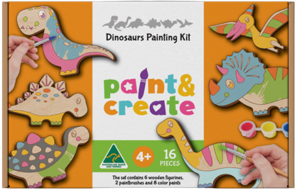 Paint & Create Dinosaurs