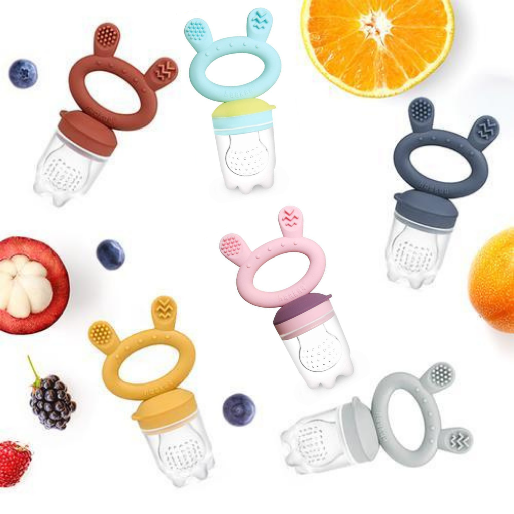 Haakaa Fresh Food Teething Feeder & Cover Set