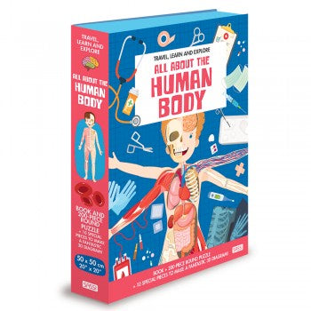 All about Human Body 3D Puzzle and Book Set