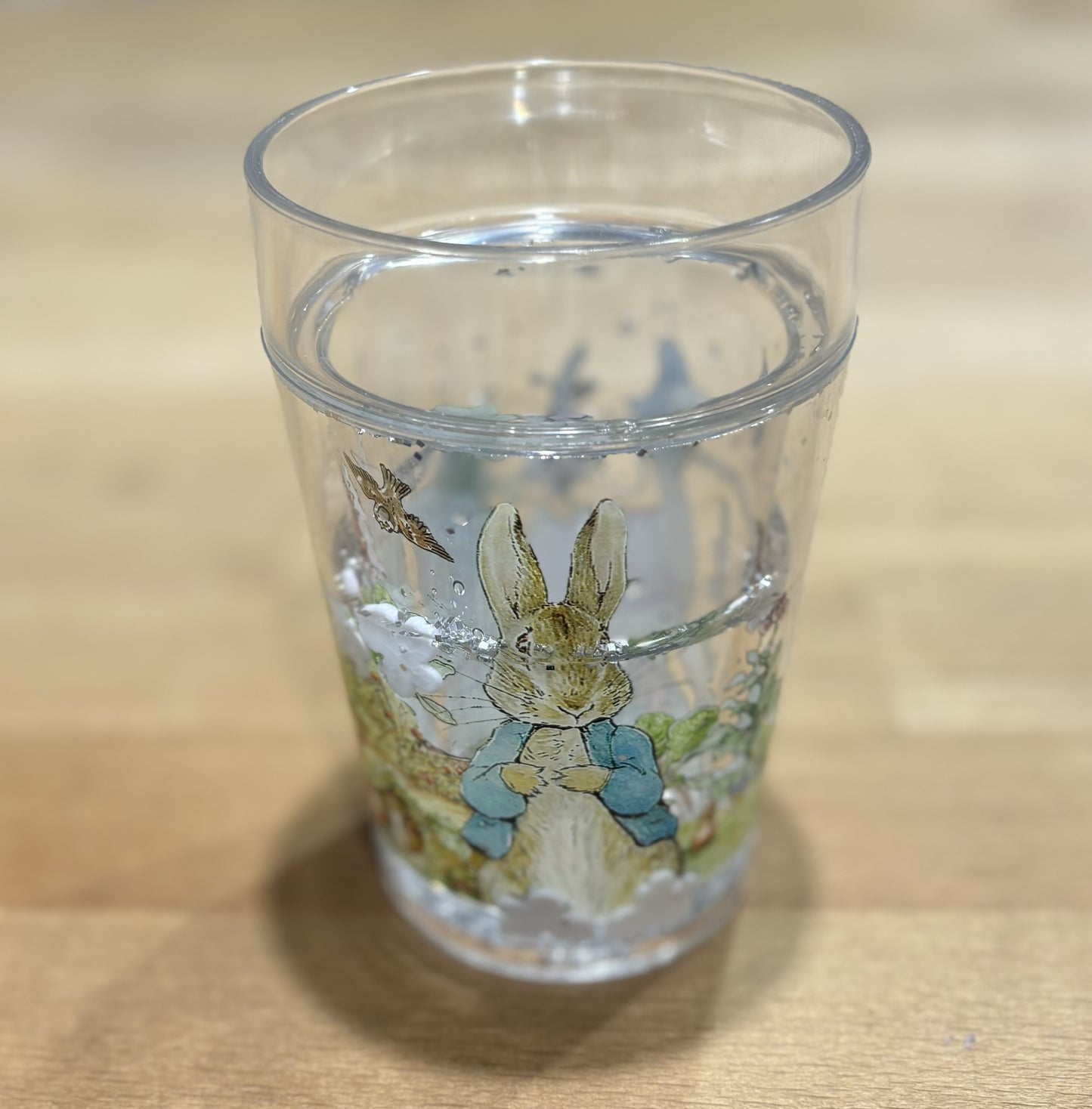 Peter Rabbit Glitter Cup