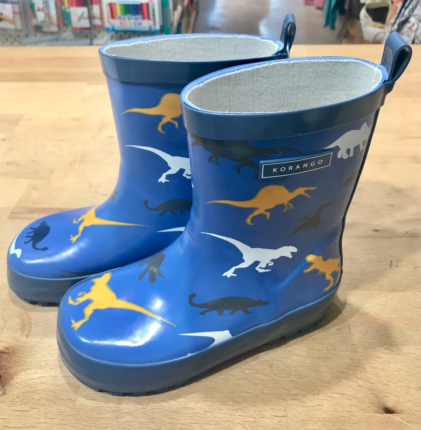 Dino Gumboot - Blue