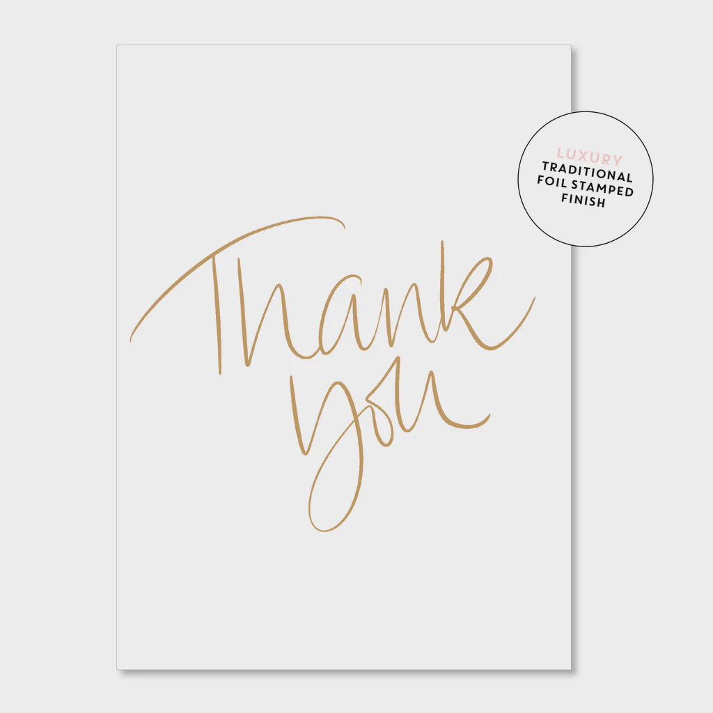 Thank you Script Card