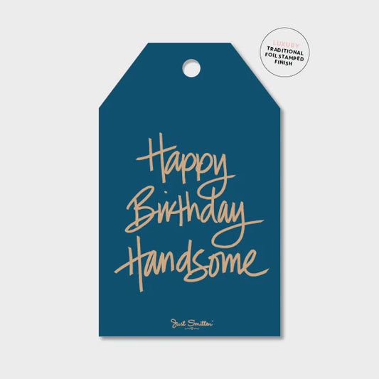 Gift Tag - Happy Birthday Handsome