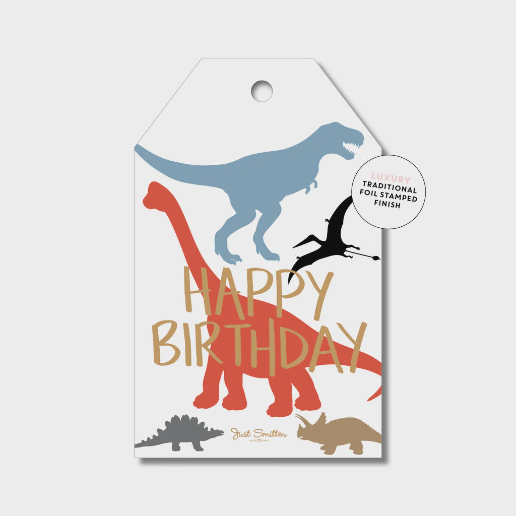 Gift Tag - Dinosaur Birthday