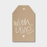 Gift Tag - Krafty 'with love'