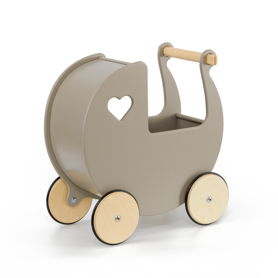 Moover Classic Dolls Pram – Warm Grey