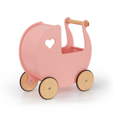 Moover Classic Dolls Pram – Coral Pink