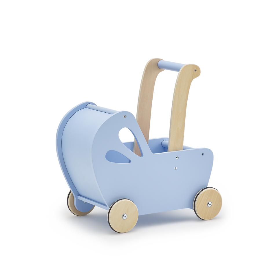 Moover Toys Essentials Dolls Pram – Light Blue