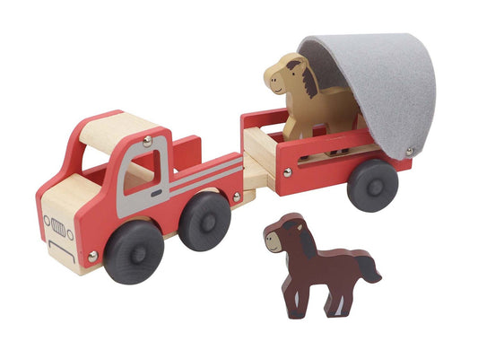 Truck with Horse Float