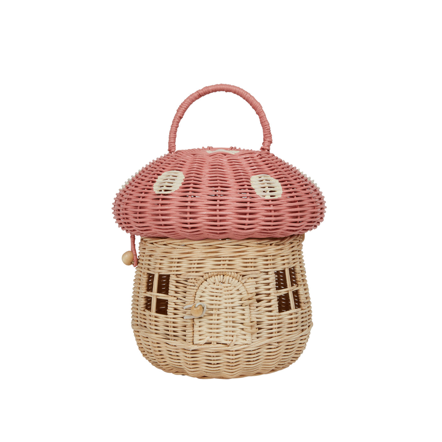Rattan Mushroom Basket Musk